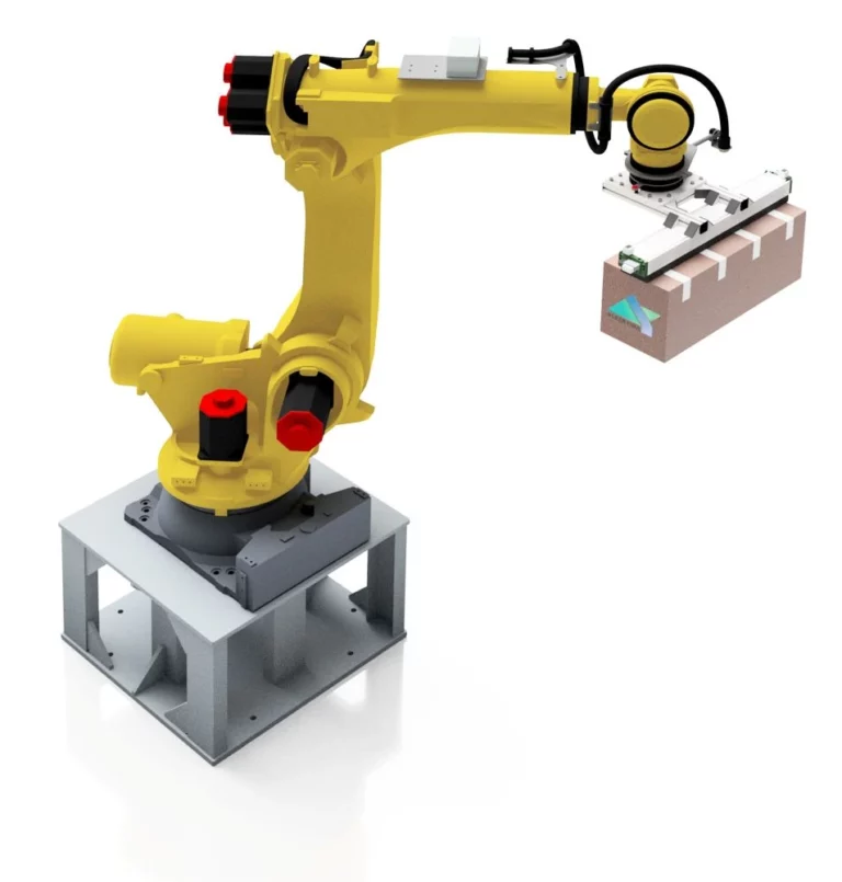 Robotisierte Palettierstation